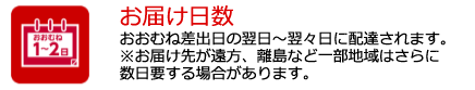 ゆうパケット　配達日数