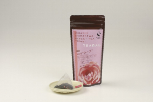 東白川産紅茶　（ローズ）【ティーバッグ】　ローズの優美な香りがほのかに薫る和紅茶です。