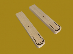 可動式紙芝居枠用の脚
