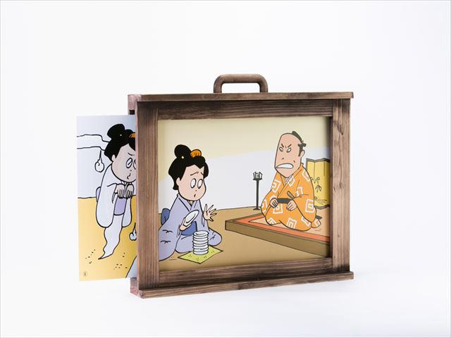 おすすめ紙芝居枠 木枠 紙芝居舞台の製作 通販 おかめや 東白川村役場