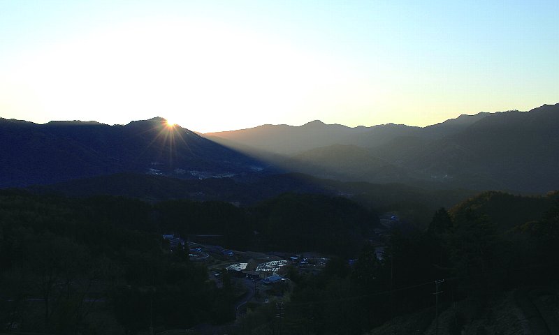 写真:「初日の出」撮影:田口昌史(2020年1月1日)