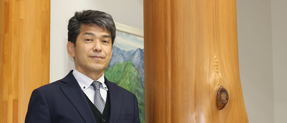 写真:東白川中学校長  山田秀孝