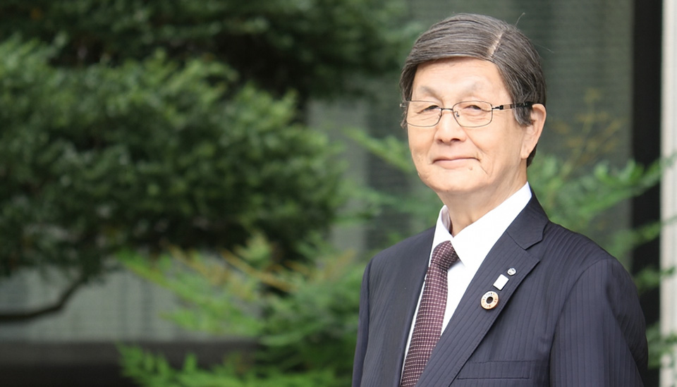 村長室へようこそ(写真:東白川村長 今井俊郎)